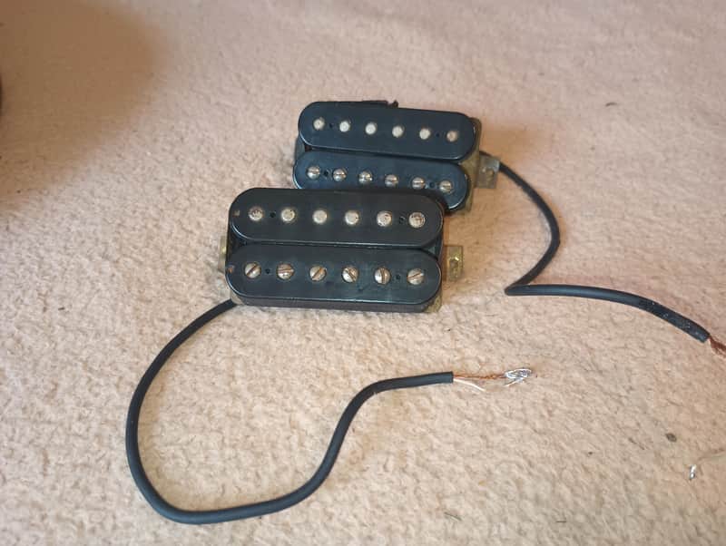 Vintage ESP Humbuckers 1980s - Black image 1