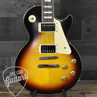 Pre-Owned Epiphone '59 Les Paul - Tobacco Sunburst with Hard Shell Case image 25