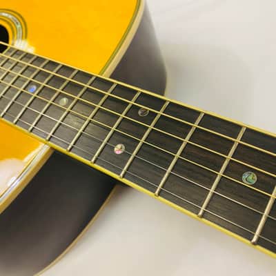 YAMAHA LL-TA VT TransAcoustic Guitar Vintage Natural - Excellent Condition image 15