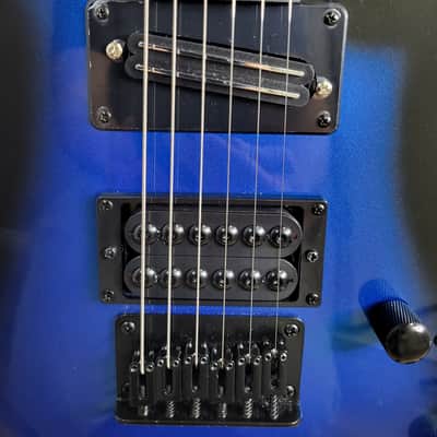 Jackson JS Series JS1X Dinky Minion Modified 2018 - 2021 Metallic Blue Burst image 3