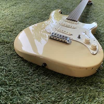 Samick Greg Bennet Signature Series Strat MB-1/PW - Cream Off-White image 5