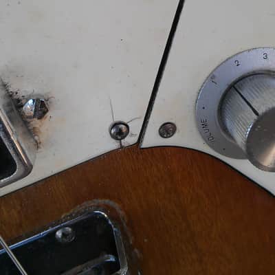 1967 Teisco EBX200 Bass  Sunburst-Mezurashi! image 11