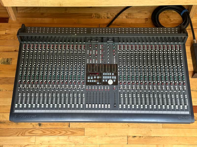 Soundcraft Ghost - 32 Channel Analog Mixer w/ meter bridge, PSU