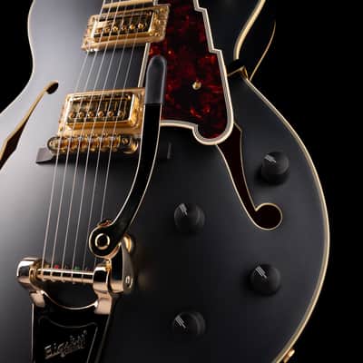 Pre-Owned D’Angelico Deluxe DLX-175 Hollow Body Matte Midnight With OHSC image 6