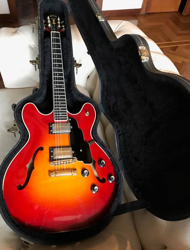 Guild SF-4 Starfire 1991 - Cherry Sunburst | Reverb