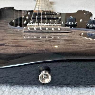 RARE 2019 Fender® QMT Pale Moon Ebony Stratocaster With Case & Candy NEAR MINT! image 12