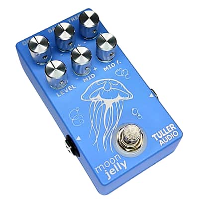 Transparent Overdrive Pedal Versatile! - Tuller Audio Moon Jelly - Boutique Hand Built image 3