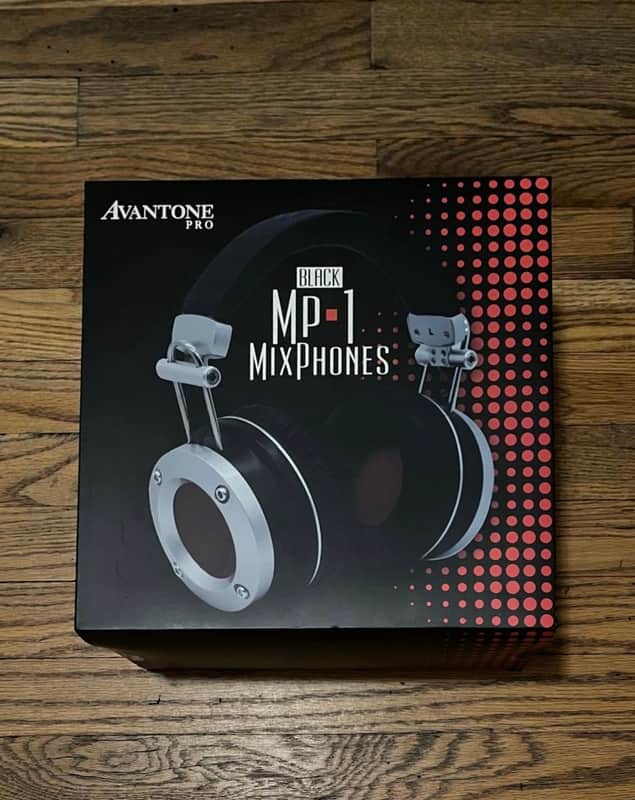 Avantone Pro MP-1 MixPhones Over-Ear Headphones 2016 - Present - Black image 1