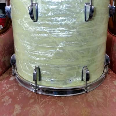 Ludwig 12 x 15 Parade Snare 1964 - White Marine Pearl image 4