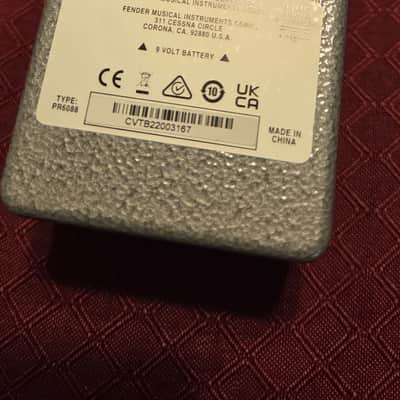 Fender Hammertone Distortion 2022 - Present - Hammered Metal image 4
