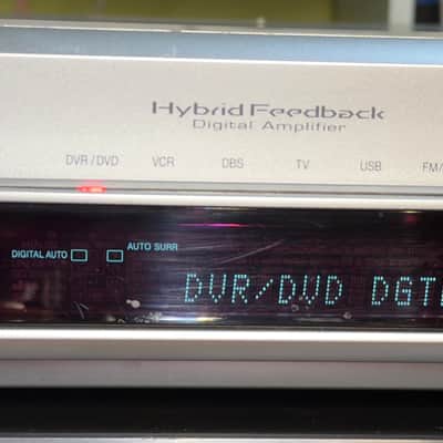 JVC RX-D201S Dolby Digital Amplifier Reciever Tested – AS-IS image 1