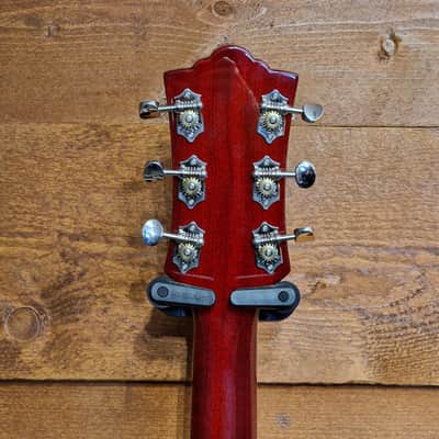 Guild Newark St. Collection Starfire III Hollow Body; Cherry Red: Serial No: KS91572145  | Second Hand image 6