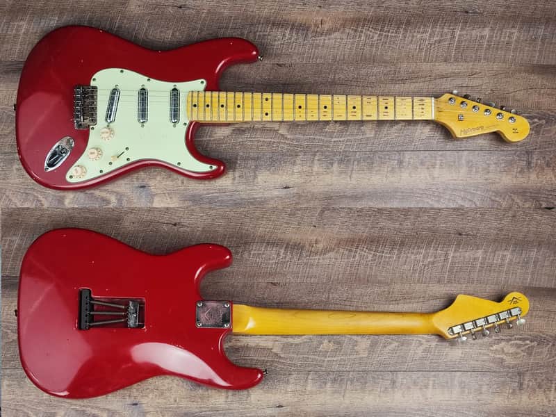 MyDream Partcaster Custom Built - Relic Dakota Red Lipsticks image 1