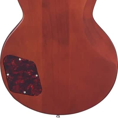 D'Angelico Deluxe Atlantic Electric Guitar - Matte Walnut with Stopbar Tailpiece image 5