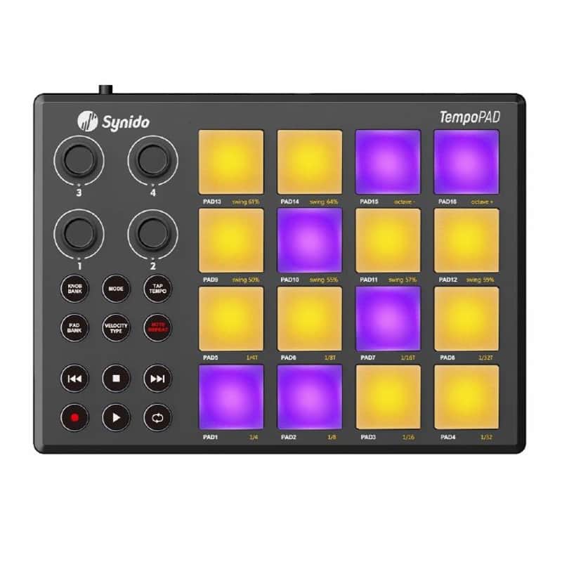 Synido TempoPAD P16 16-Pad MIDI Controller Bild 1