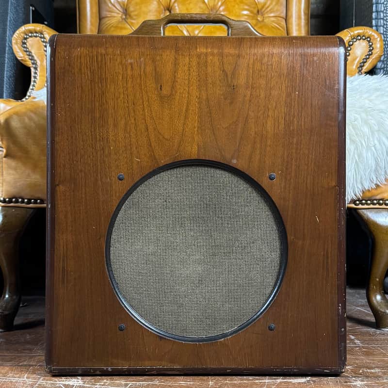 1940s Recording King Model 1016 Deluxe Model Vintage Valco National Dobro 1x12 Tube Combo Amplifier W/ Cover! image 1
