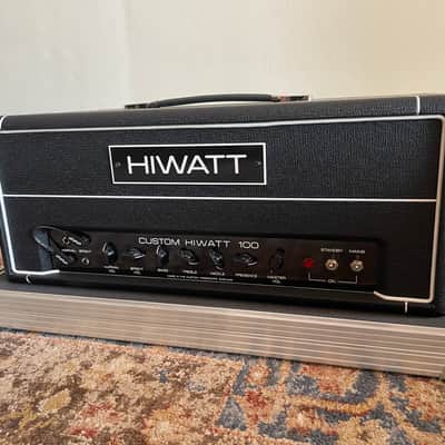 Hiwatt DR103 Custom 100 + Matching SE4123 4x12 2022 - Black image 9