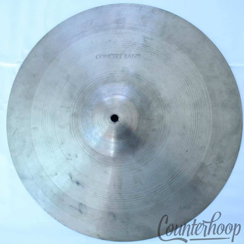 Zildjian 17" 50s A Crash Cymbal 1581g Vintage B20 Bronze Avedis USA Concert Band image 1