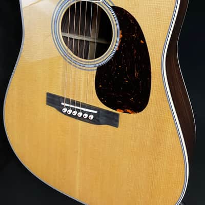 Martin D-35 (2025) Dreadnought Acoustic Guitar Vintage Natural Finish w/ Case (835) image 7