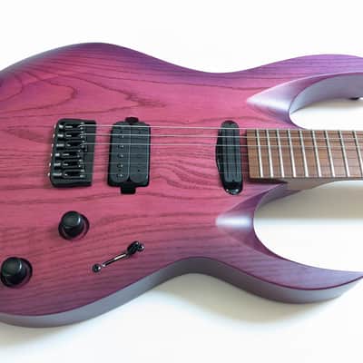 Solar Guitars AB 1.6HTPB 2022 - Trans Purple image 12