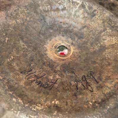 RARE PRE SPLIT 22” Istanbul TURK Ride 3824g UNIQUE DRY image 17