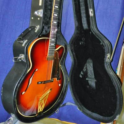 D'Angelico NYL6 Vestax Special 2002-2005 Sunburst image 2