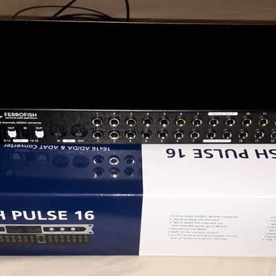 Ferrofish Pulse 16 convertisseur 16x16 AN/NA, ADAT 2018 - Silver image 2