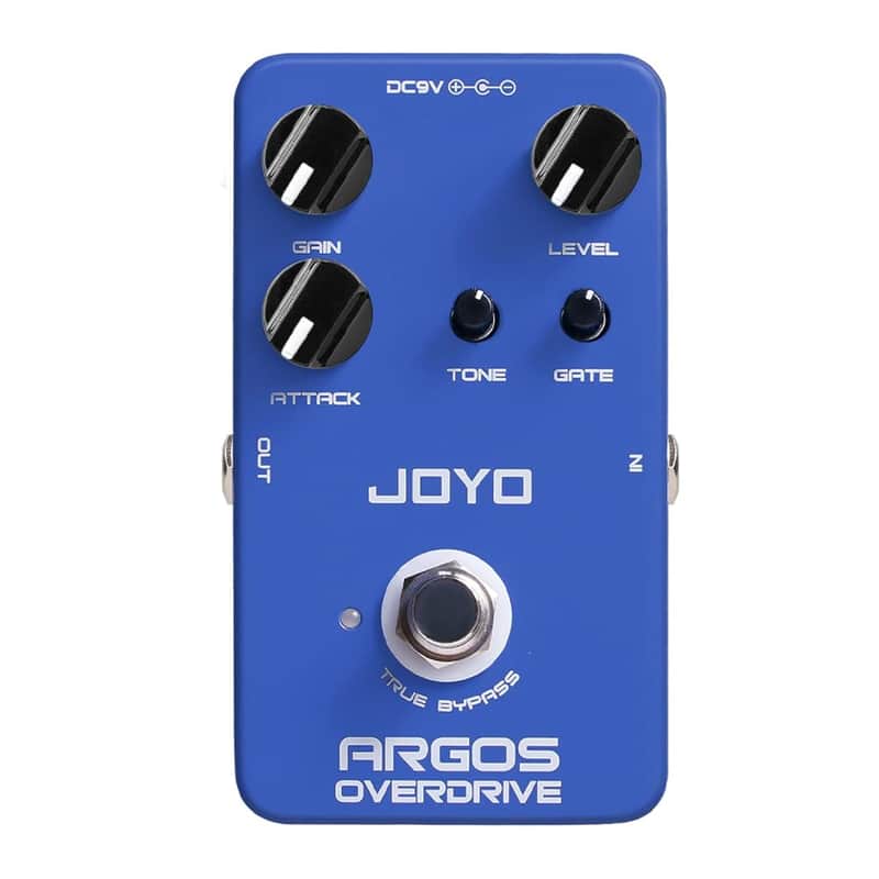Overdrive Guitar Effect Pedal with Multi-mode and Built-in Noise Gate for Electric Guitar Bass True Bypass Design (ARGOS OVERDRIVE JF-23) image 1