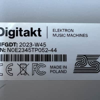 Elektron Digitakt e25 Remix Edition 8-Voice Digital Drum Computer + Sampler image 2
