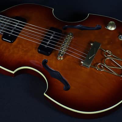 Yamaha VG Standard Violin Viola Electric Guitar w/HSC 1990's Sunburst image 5