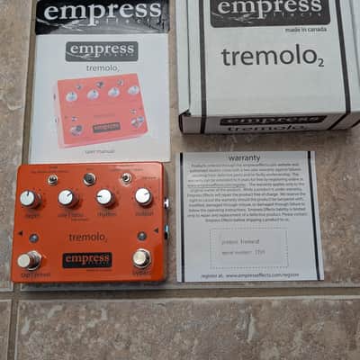 Empress Effects Tremolo 2 2010s - Orange image 1