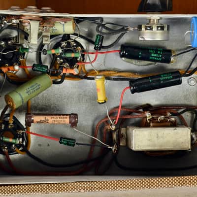 Vintage Vega Model 112 Tube Amplifier – Serviced, Original Speaker, 1940's image 18