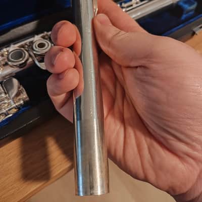 Powell Sonaré PS-601 Flute | Sterling Silver w/ 9k Aurumite Gold Lip Plate | Offset G | Just Serviced image 5