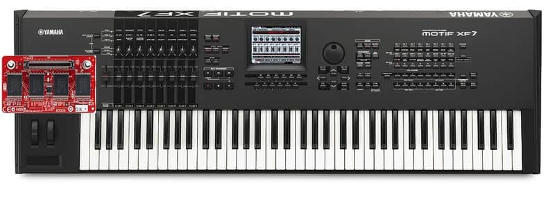 Yamaha Motif XF7 + Flash 512 MB EXDEMO image 1