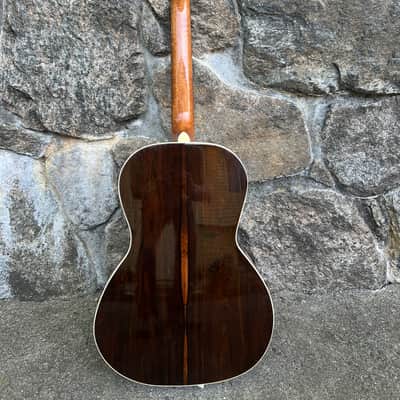 Goodman Handmade Stella/Regal style Grand Concert ladder braced 6 String Guitar image 3