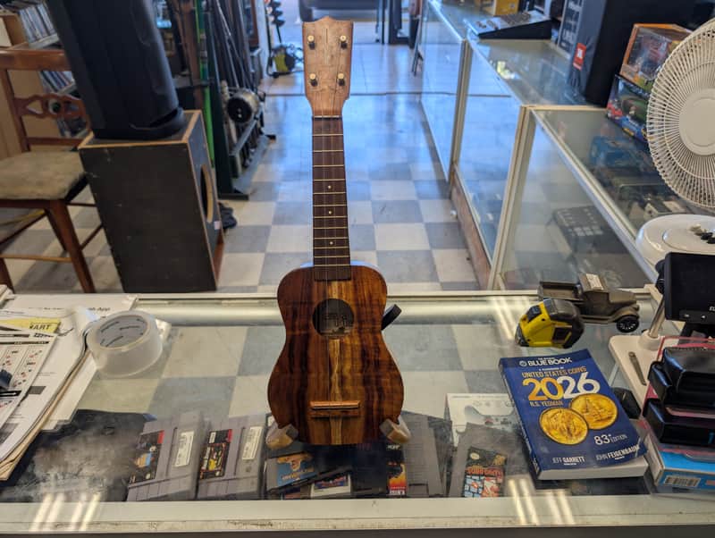 Vintage Kamaka Soprano Ukulele - Gorgeous Curly Koa - Model Unknown (Likely '60s/'70s) image 1