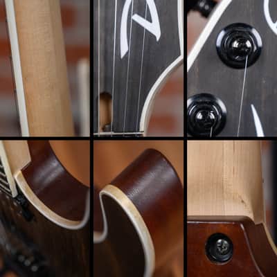 Dean USA Custom Shop Chris Cannella MD24 One-Off Ebony Top Natural 2020 w/OSSC image 14
