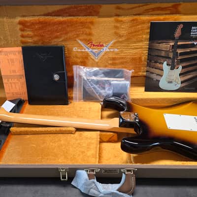 Fender Custom Shop 1960 Closet Classic Stratocaster BRAND NEW 2-Tone Sunburst 60s American Vintage Reissue USA Strat Postmodern Rosewood Neck Electric Guitar image 3