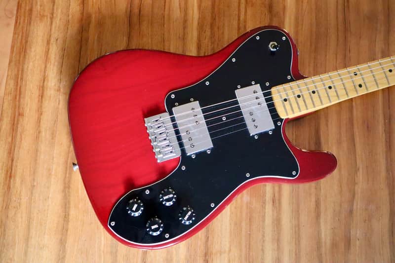 Fender Telecaster Deluxe 1978 Wine image 1