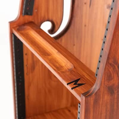 Munstre 14u COMRADE Sidecar - recording studio - angled workstation - rack gear - side car 10u 20u image 10