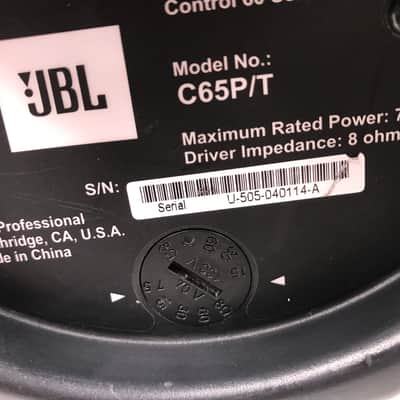 Immagine Jbl C65 P/T - 7