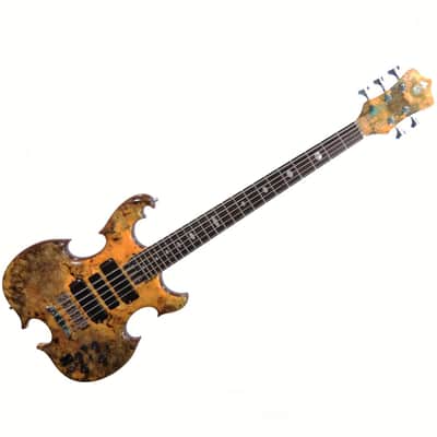Alembic Signature Deluxe Series One 5 String Triple Omega Dark Buckeye Bass Guitar w/ OHSC - Used 20 image 1