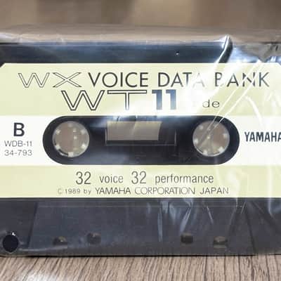 Yamaha TX81Z WX11 Voice Data Bank Cassette Tape // Ultra Rare Collectable!! image 4