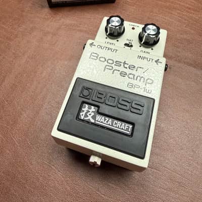 Boss BP-1W Booster / Preamp Waza Craft 2023 - Present - White image 1