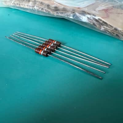 NOS 5x 12K 0.5W 1/2W 10% CARBON COMPOSITE COMP RESISTORS FOR TUBE AMP HIFI AMPLIFIER image 3