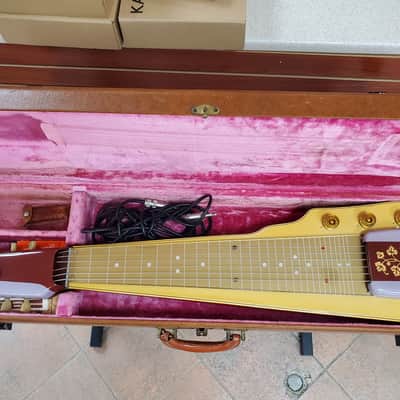 Gibson Ultratone 6 Lap Steel 1950s with hardcase image 2