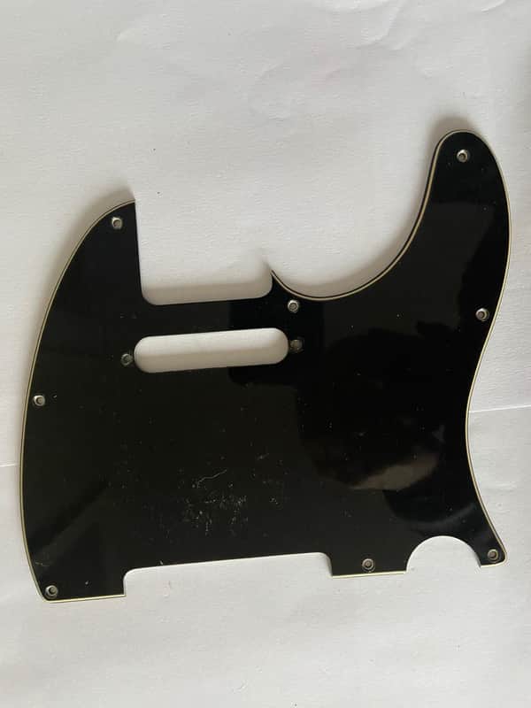 Allparts Telecaster Pickguard Black image 1