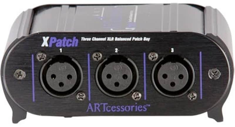 ART XPatch 3-Channel Balanced Patch Bay Bild 1
