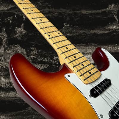 Aslin Dane AST-4 Strat style with glossy maple fingerboard - Vintage Sunburst image 5