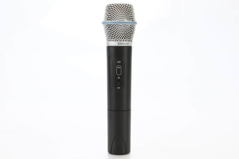 Shure UC2-UA w/ Beta 87 Capsule Wireless Microphone w/ UC4-UA